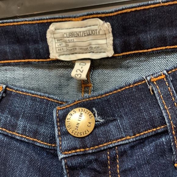 Current Elliott Mid-Rise Ankle Skinny Gibson Jeans - Picture 2 of 3